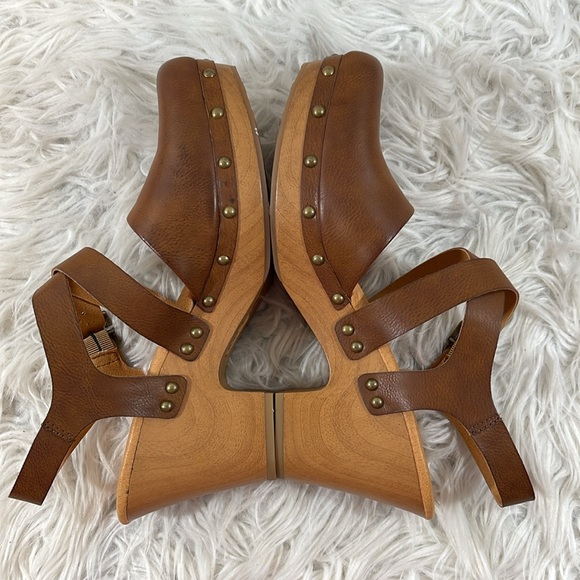 KORKS Abloom Strappy Clog Platform Slingback Pump Size 11 NEW - Picture 7 of 14